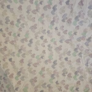 Pottery Barn Kids Multicolor Heart Fabric